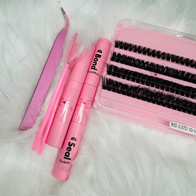 Mini Kit D’extension de cils 80D 10-16