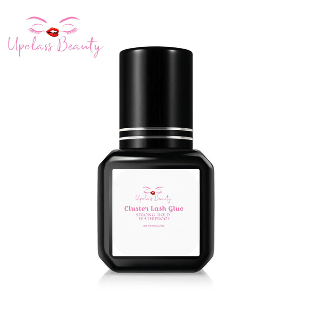 Colle noire pour cluster extension de cils