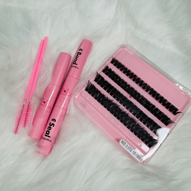 Mini Kit D’extension de cils 80D 10-16