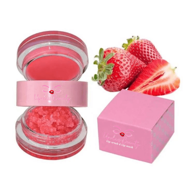 Lip Scrub & Lip oil 2in1