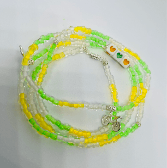 Waist beads Yelly Greeny 