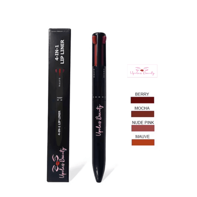 Crayon à lèvres 👄4 couleurs,4 en 1